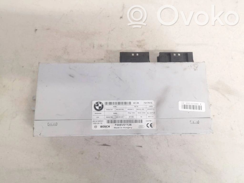 BMW 5 GT F07 Alte unități/module de control 
