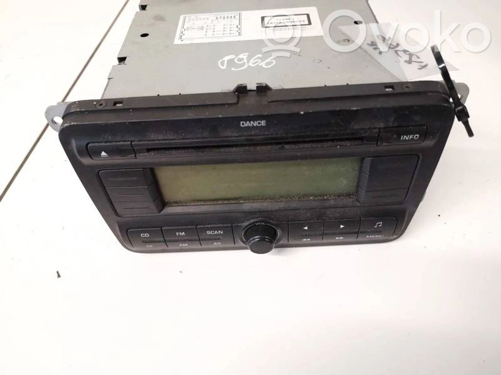 Skoda Roomster (5J) Unità principale autoradio/CD/DVD/GPS 