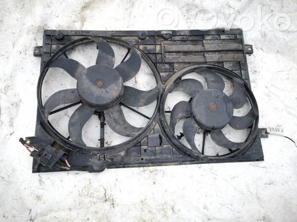 Volkswagen PASSAT B6 Convogliatore ventilatore raffreddamento del radiatore
