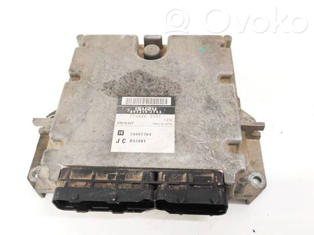 Opel Signum Centralina/modulo del motore 