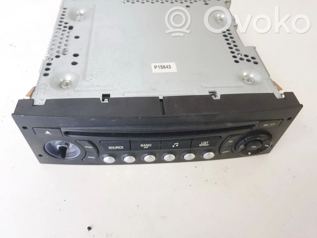 Citroen Berlingo Panel / Radioodtwarzacz CD/DVD/GPS 