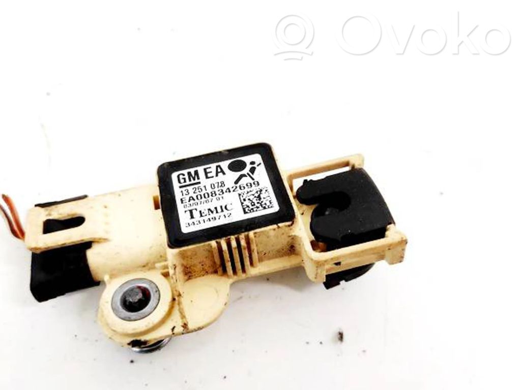 Opel Astra H Sensore d’urto/d'impatto apertura airbag