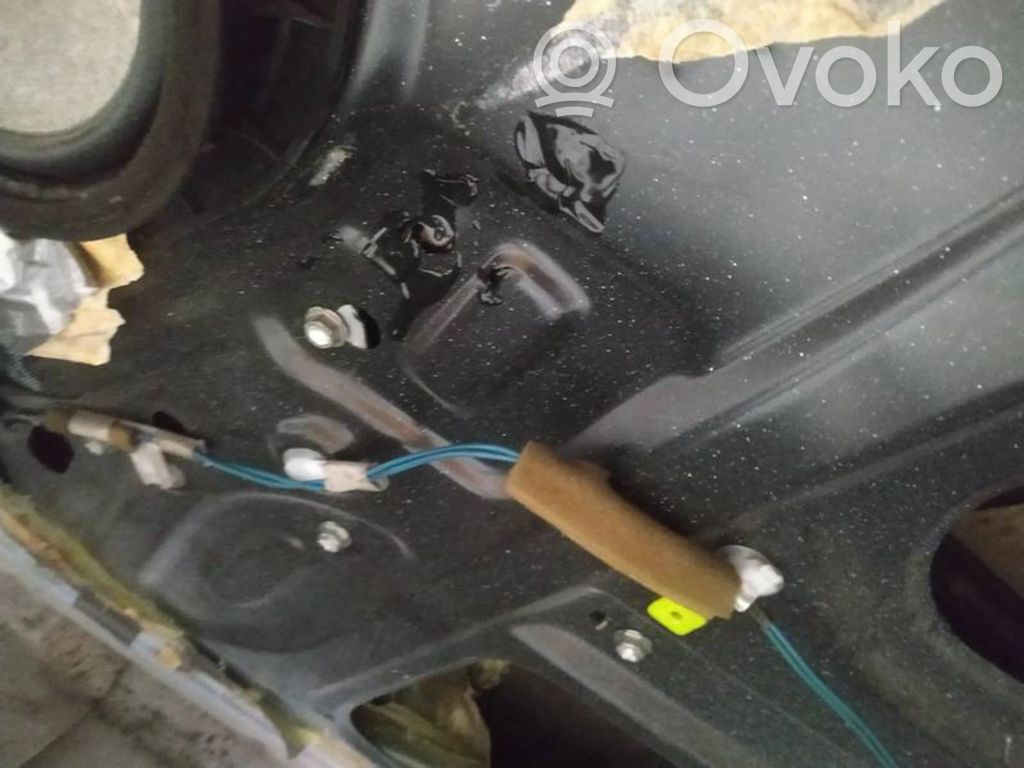 Regulador con motor de la ventanilla de la puerta corredera