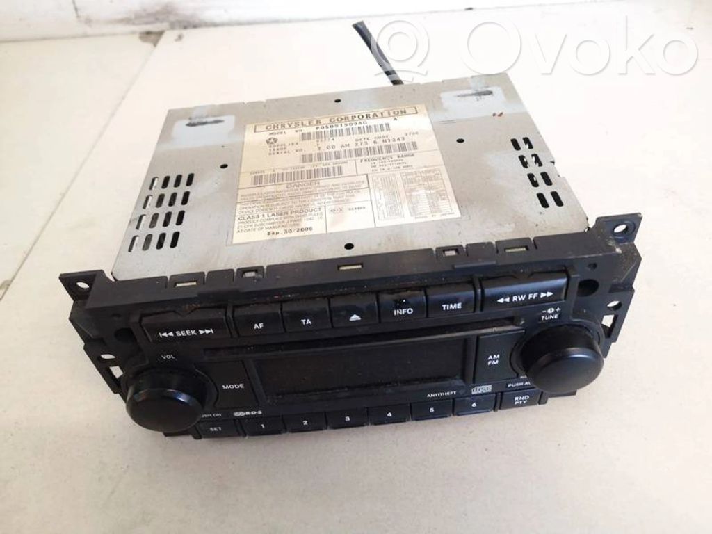 Dodge Caliber Unità principale autoradio/CD/DVD/GPS