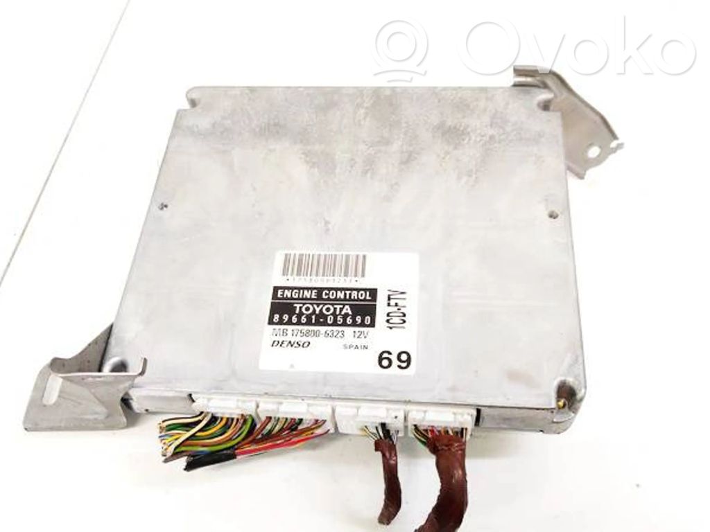 Toyota Avensis T250 Unitate/modul de control motor 