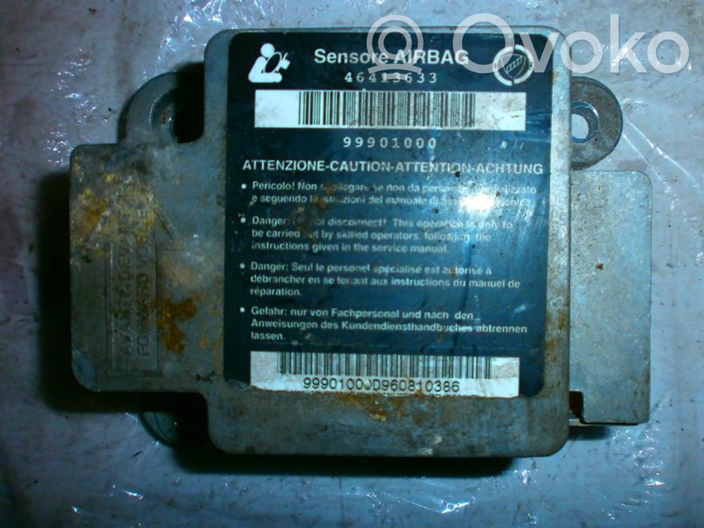 Unidad de control/módulo del Airbag   46409123,HC11E9,46409123HC11E9,46409123,HC11E9