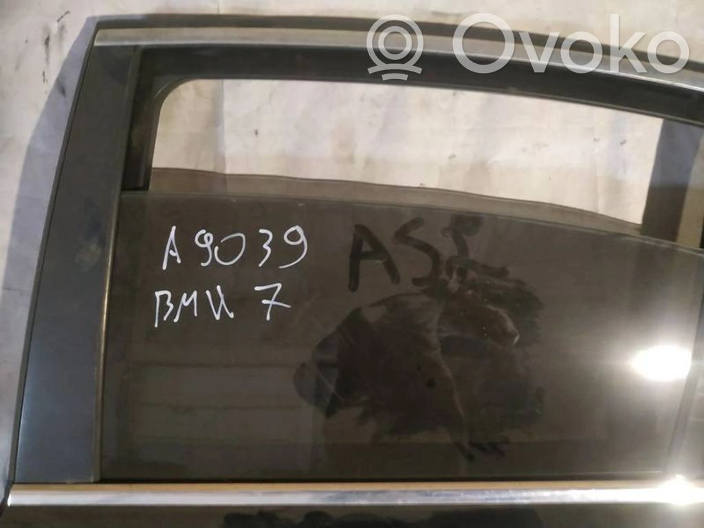 BMW 7 E65 E66 Vitre de fenêtre porte arrière