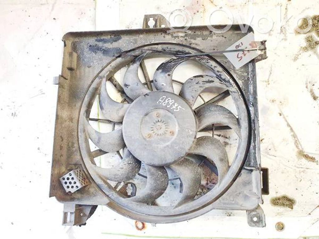 Opel Astra H Convogliatore ventilatore raffreddamento del radiatore