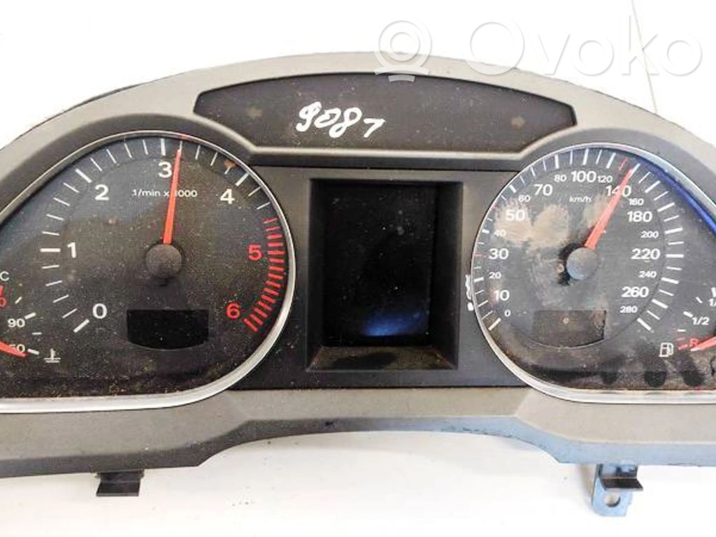 Audi A6 S6 C6 4F Nopeusmittari (mittaristo) 
