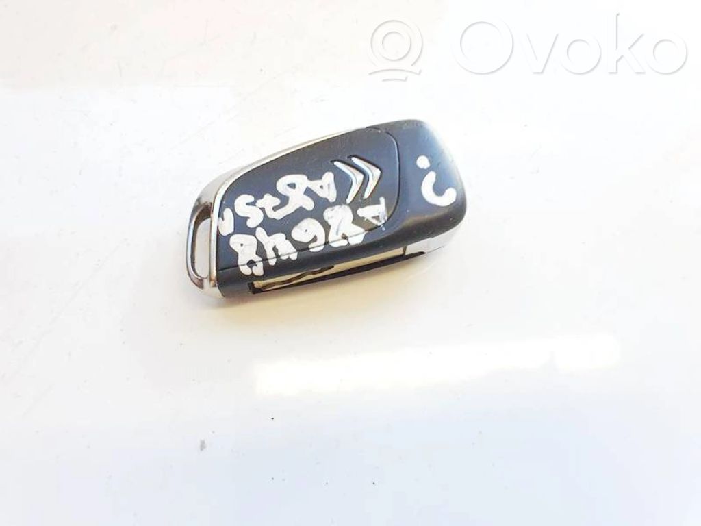 Citroen C5 Klucz / Karta zapłonu 