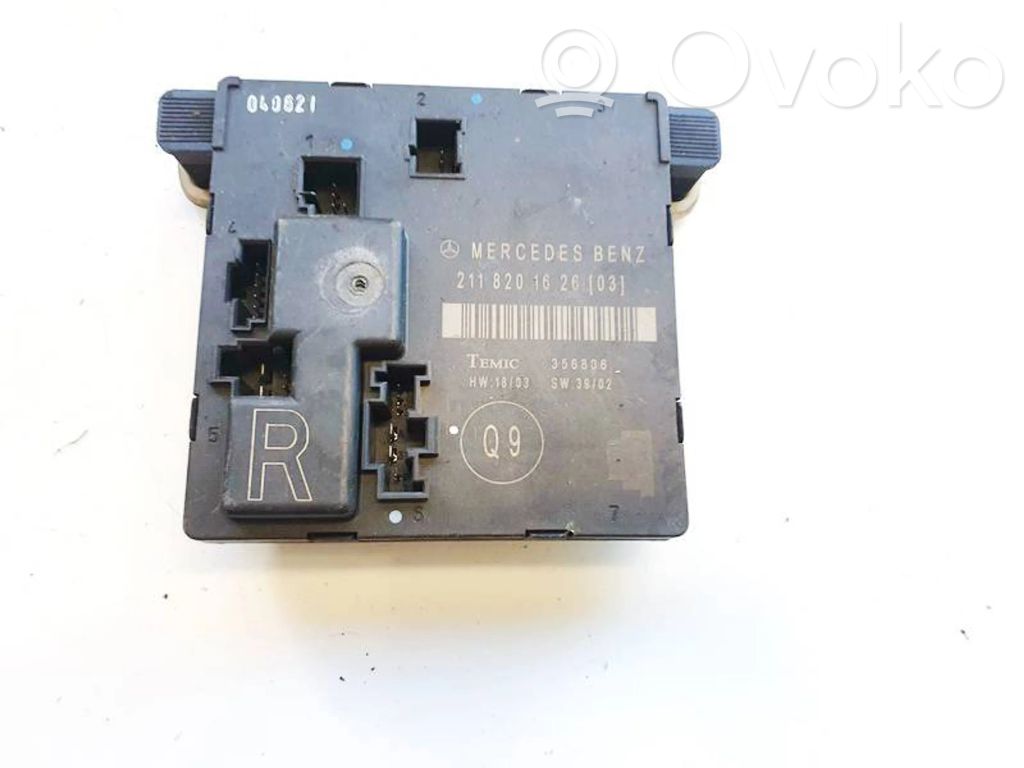 Unité de commande module de porte   2118201626,356806,2118201626,356806