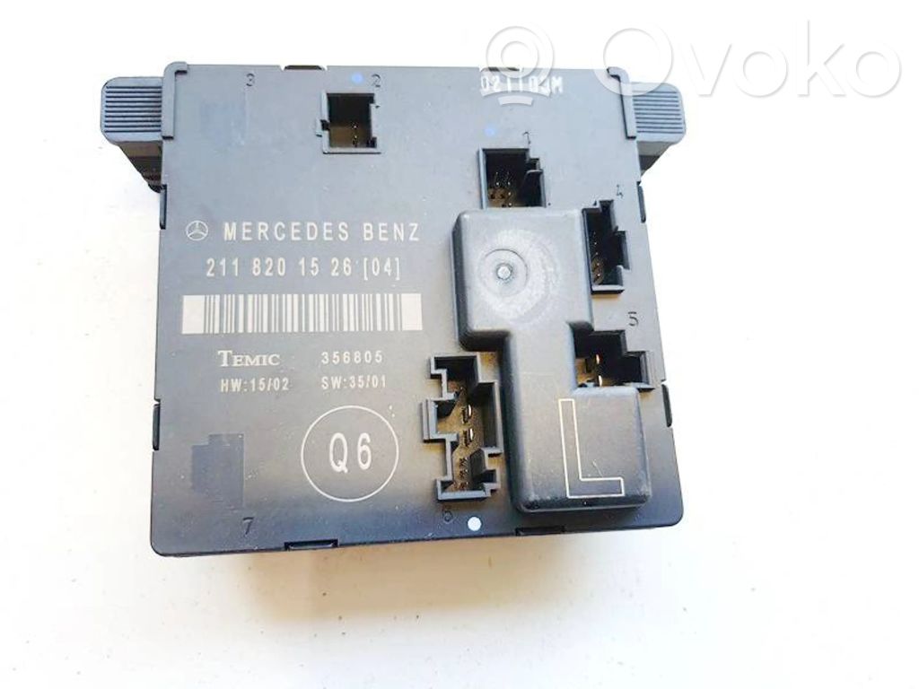 Centralina/modulo portiere   2118201526,356805,2118201526,356805