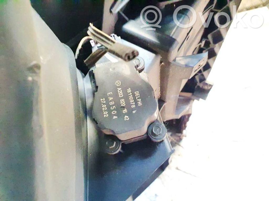 Mercedes-Benz ML W163 Motorino attuatore aria 