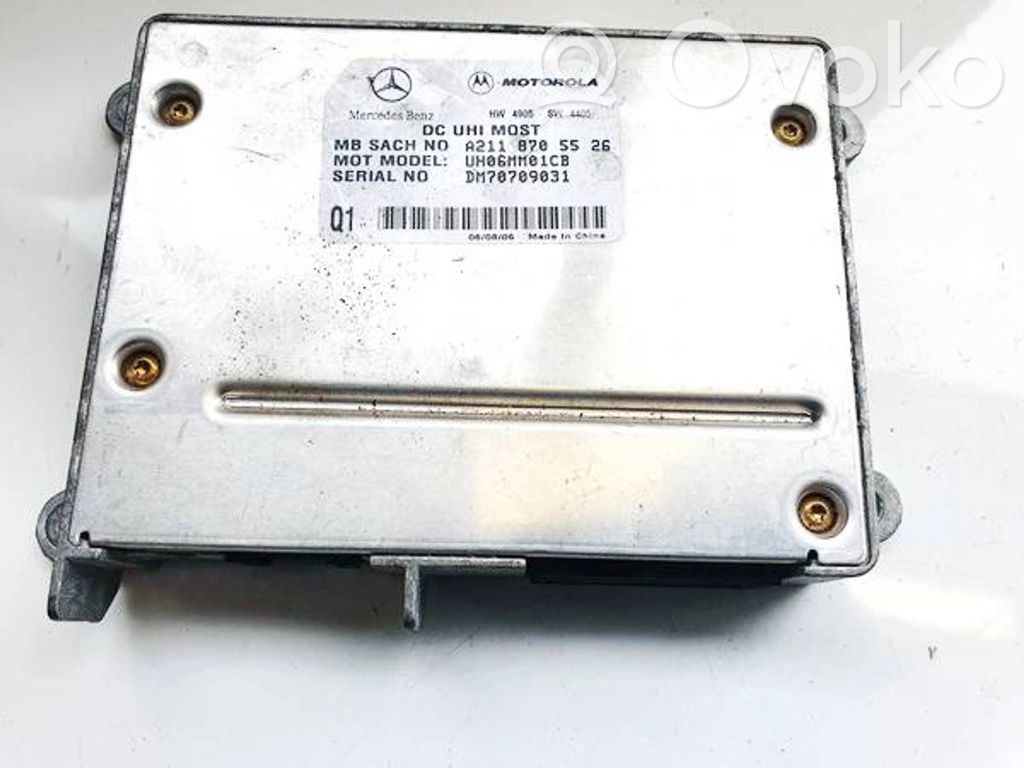 Mercedes-Benz ML W164 Altre centraline/moduli