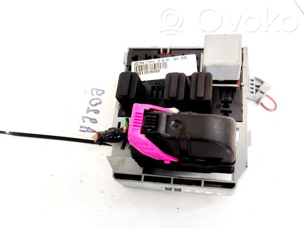 Opel Meriva A Set scatola dei fusibili
