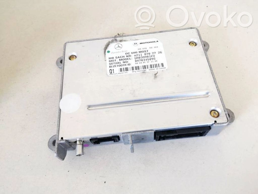 Alte unități/module de control   A2118702726,A2118702726
