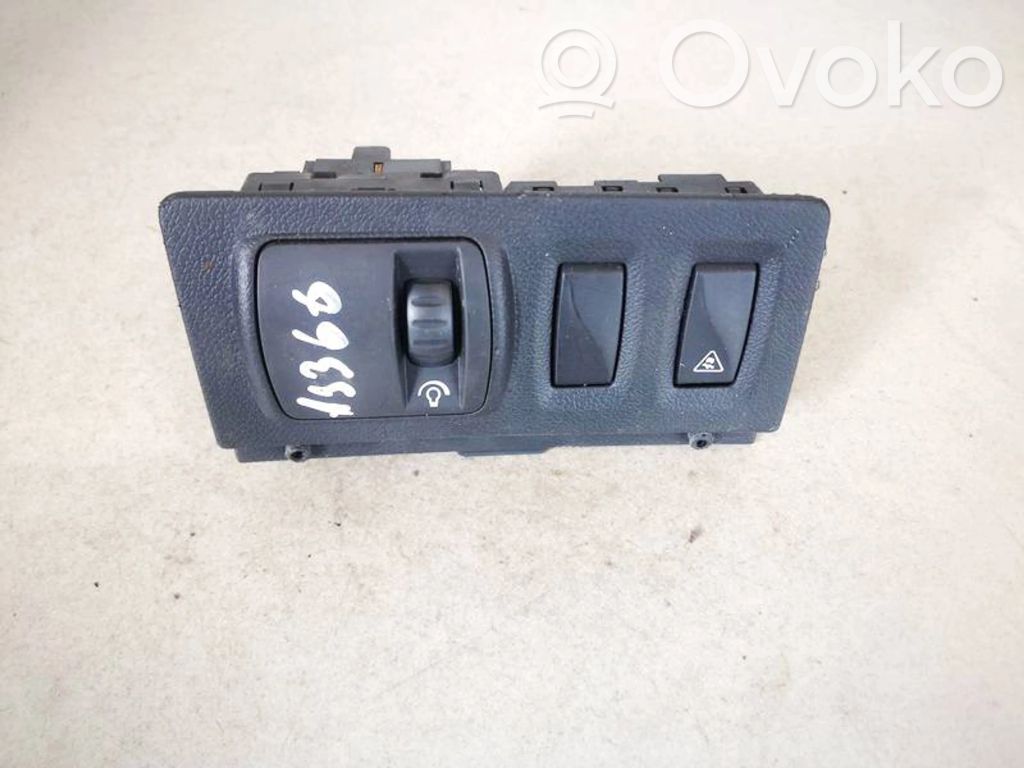 Renault Laguna III Interruptor de control del panel de luces 
