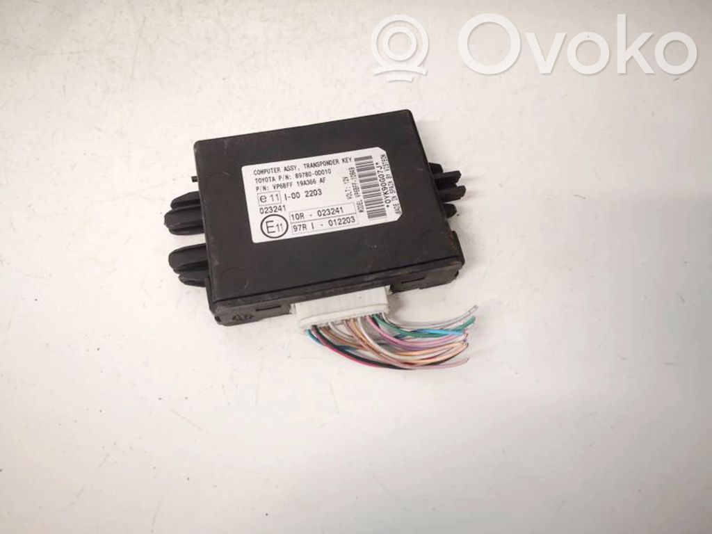 Toyota Yaris Autres unités de commande / modules 