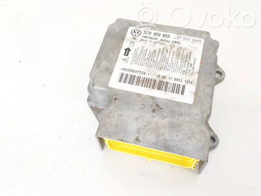 Airbag control unit/module   5C0959655,5WK44288,5C0959655,5WK44288