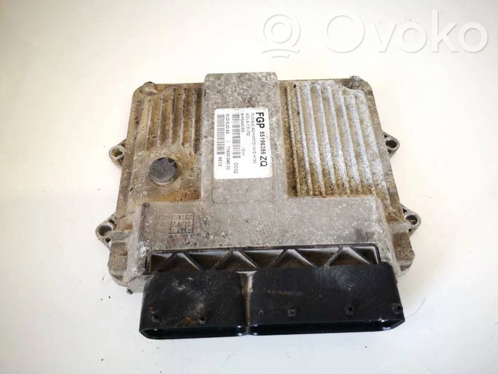 Opel Agila A Engine control unit/module 