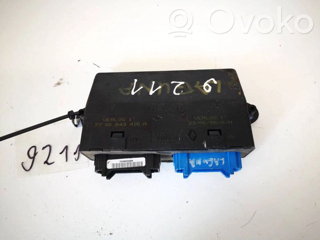 Renault Laguna I Alte unități/module de control 