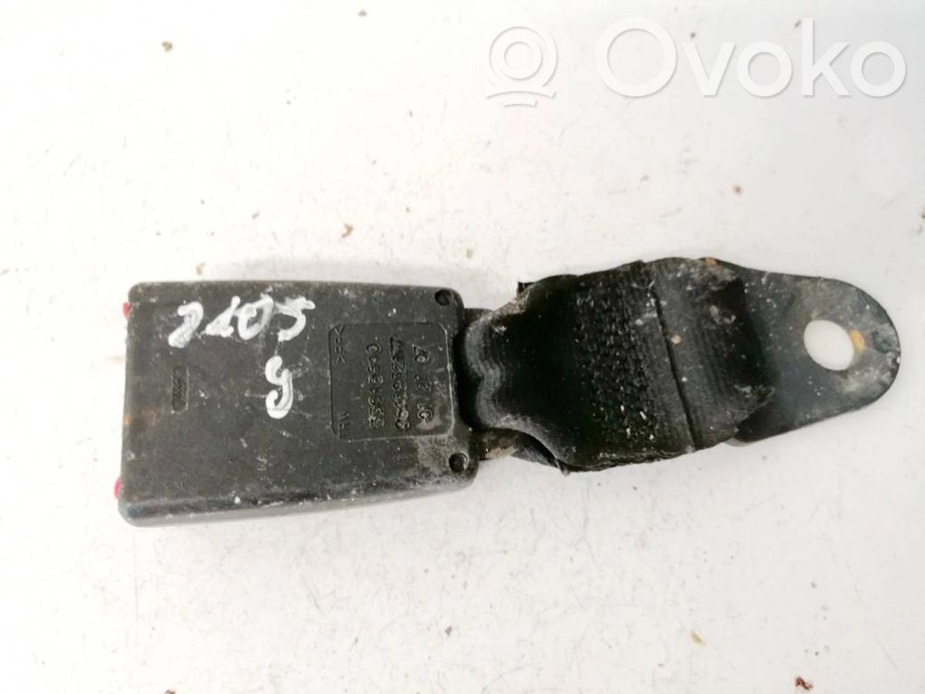 Citroen C3 Bridă fixare centură de siguranță spate 