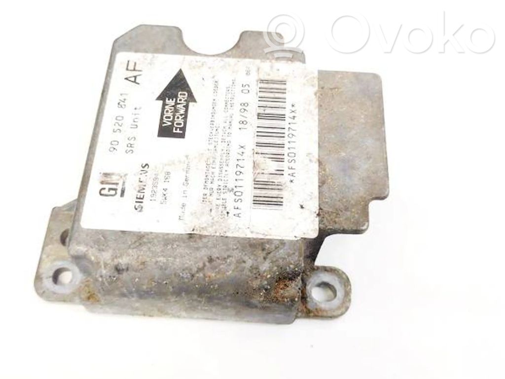 Opel Astra G Centralina/modulo airbag 