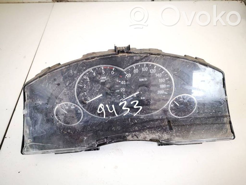 Opel Meriva A Vitezometru (grup de instrumente) 