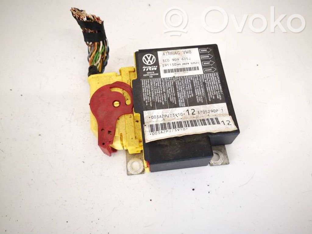 Volkswagen PASSAT B6 Unitate/modul de comandă airbaguri 