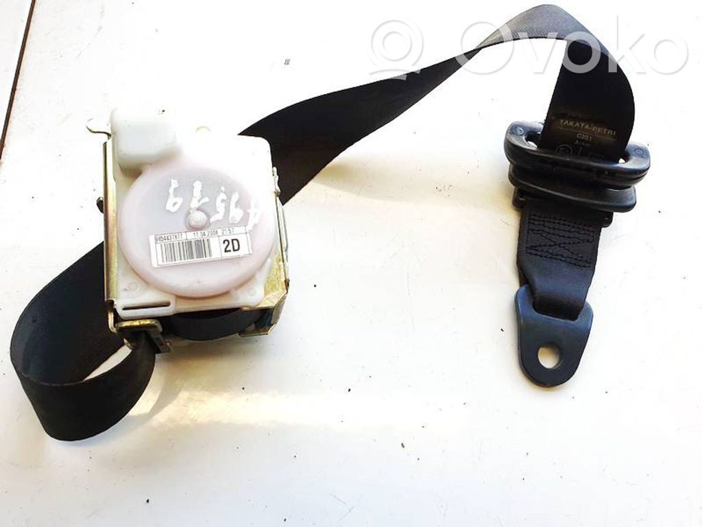 Cinturón trasero   9654437877,501RB3X3LN,501RB3X3LN,9654437877