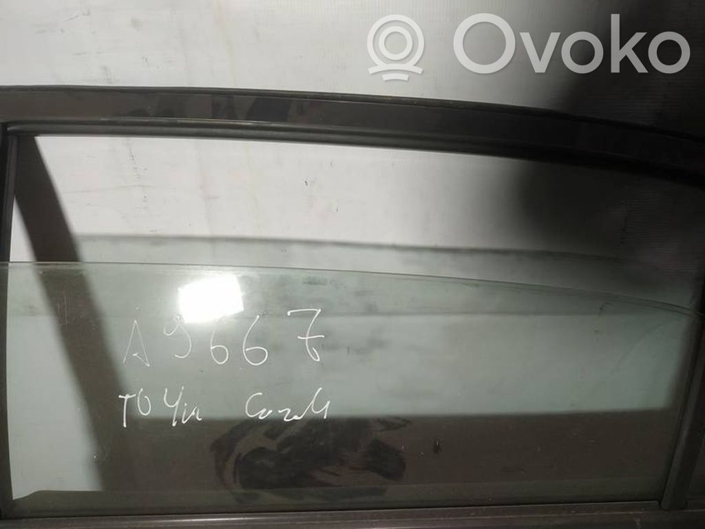 Toyota Corolla E120 E130 Vitre de fenêtre porte arrière