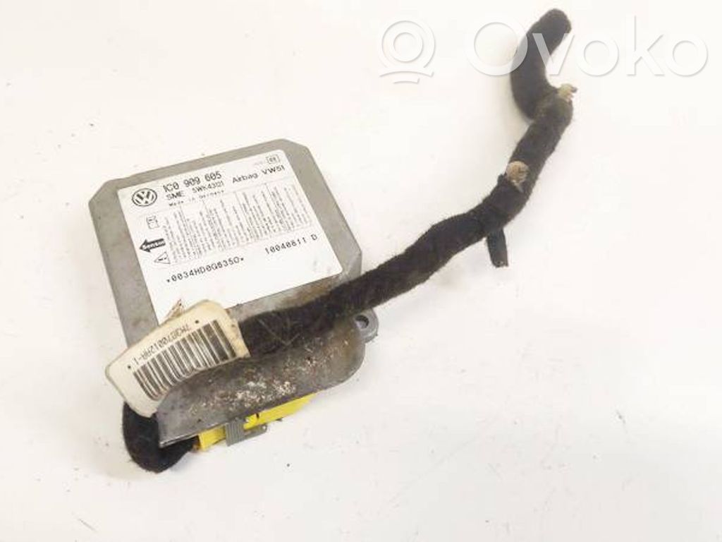 Unidad de control/módulo del Airbag   1C0909605,5WK43121,1C0909605,5WK43121