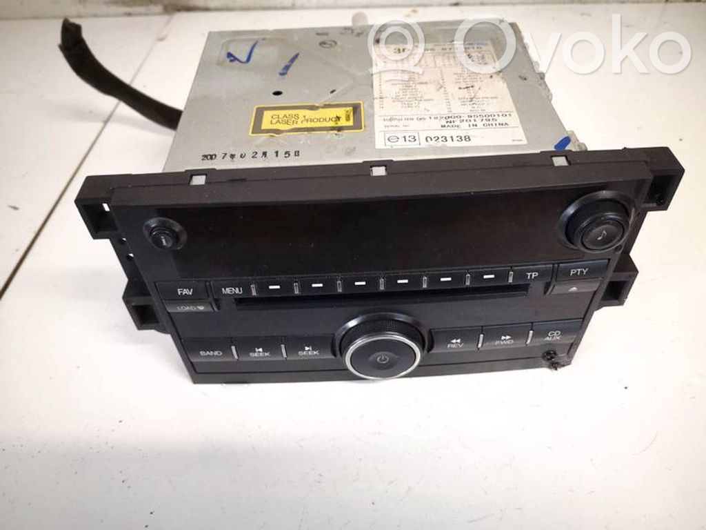 Chevrolet Captiva Unitate principală radio/CD/DVD/GPS 