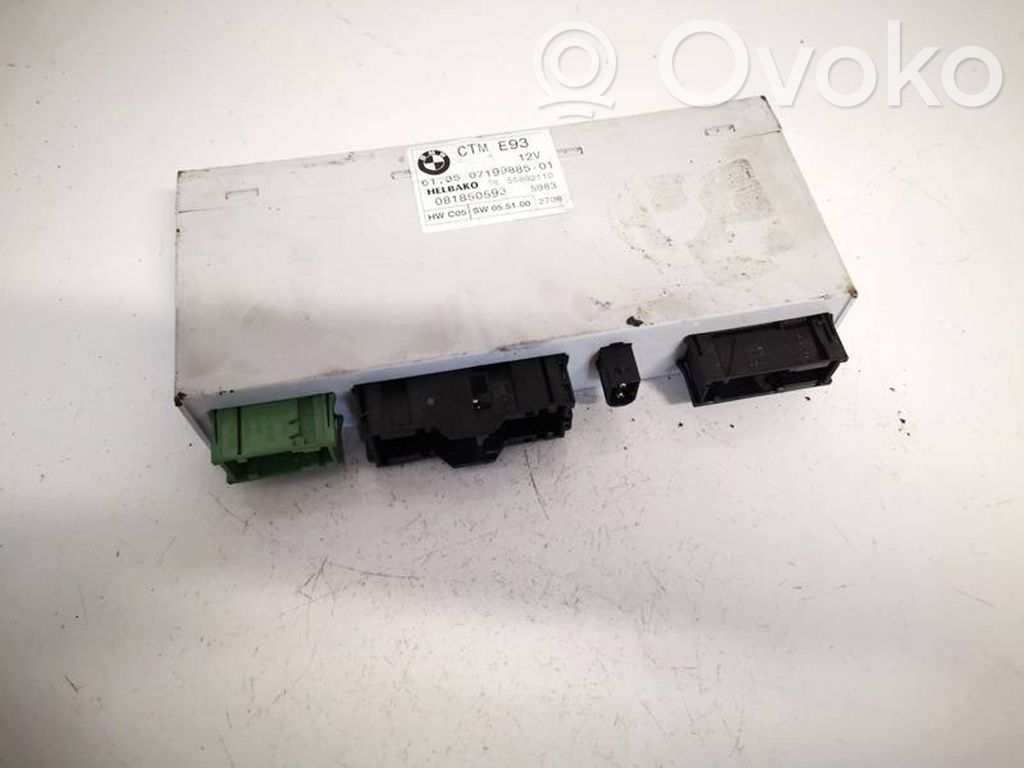 BMW 3 E90 E91 Other control units/modules 