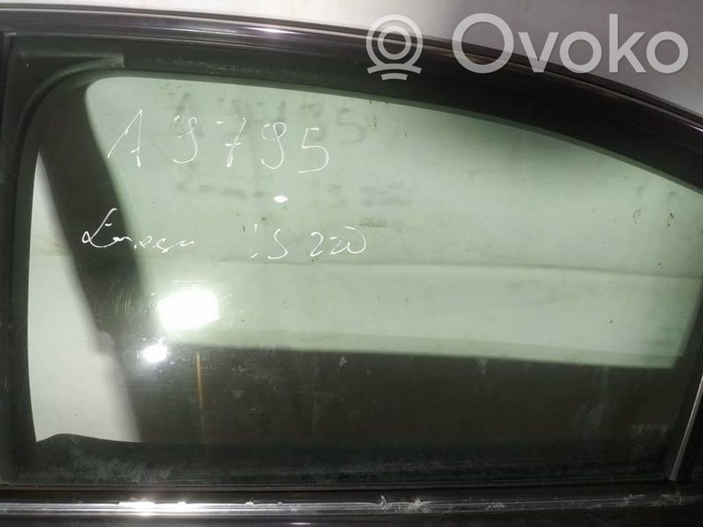 Lexus IS 220D-250-350 Vitre de fenêtre porte arrière