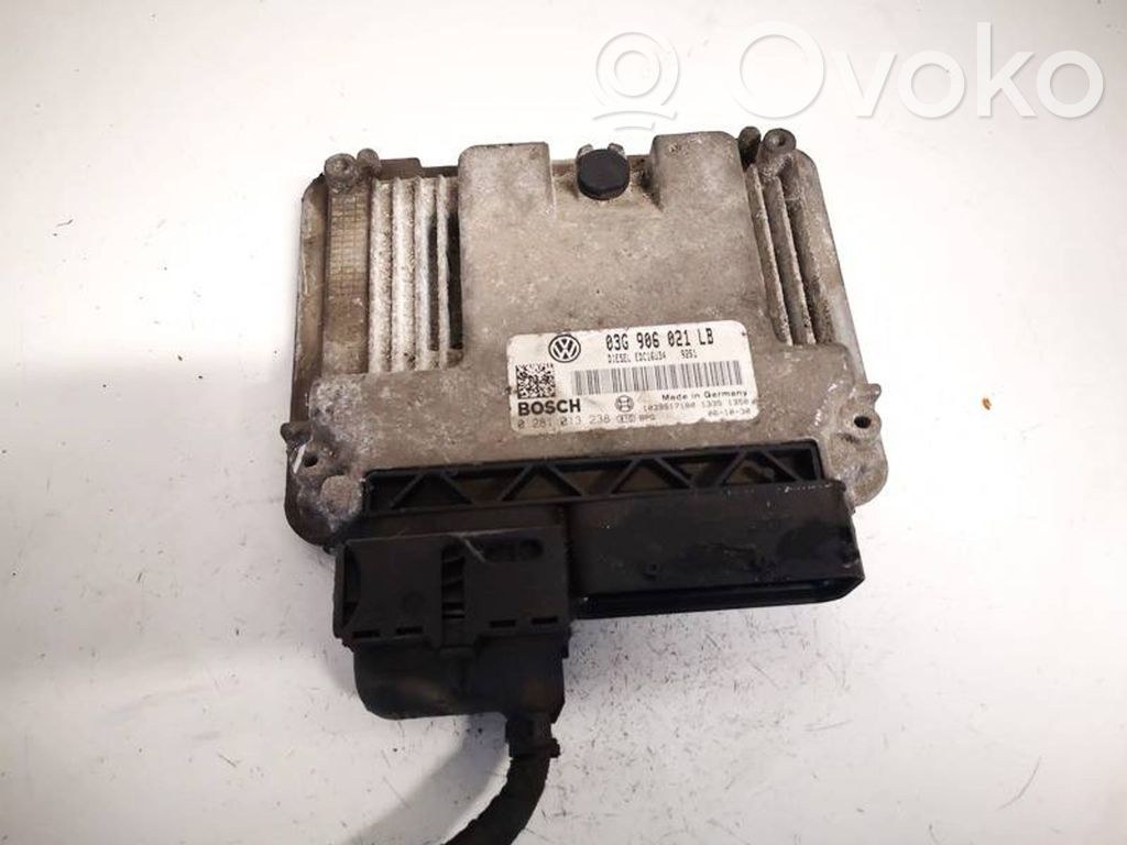 Skoda Octavia Mk2 (1Z) Unitate/modul de control motor