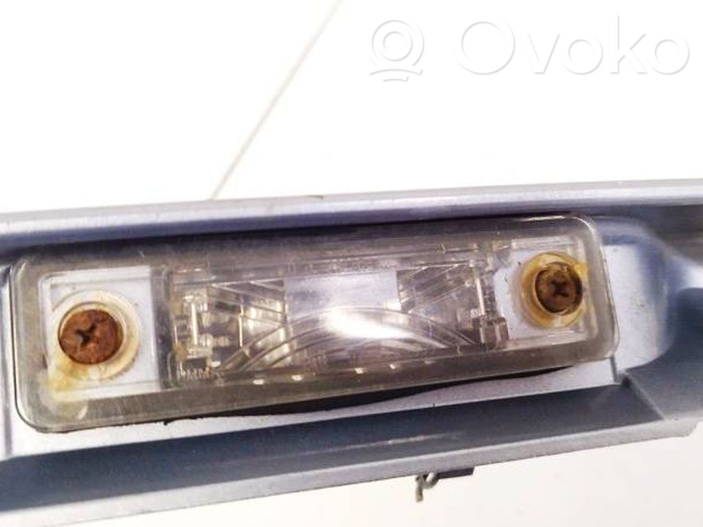 Opel Astra G Éclairage de plaque d'immatriculation 