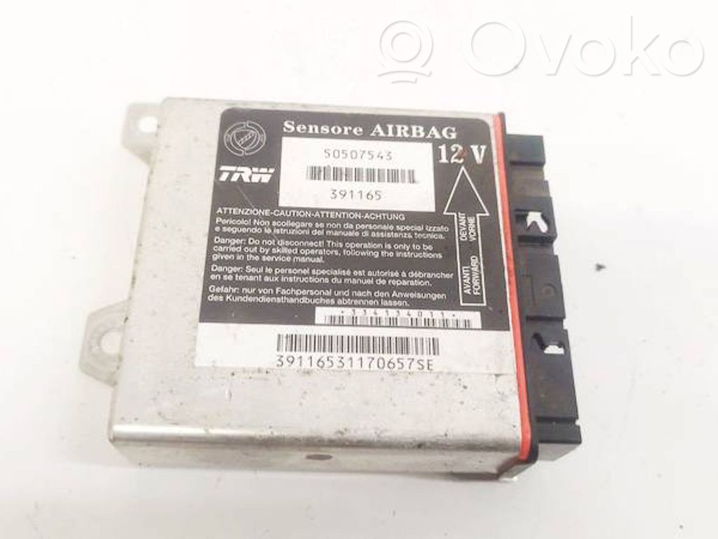 Alfa Romeo 159 Centralina/modulo airbag 