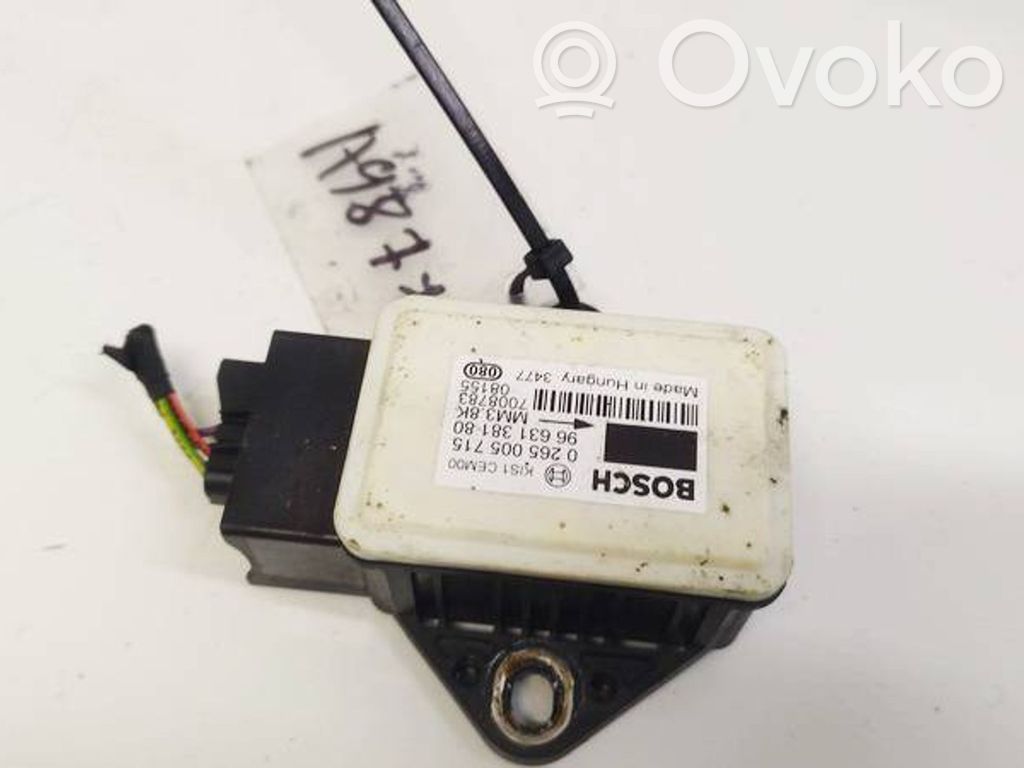 Senzor de accelerație ESP   9663138180,0265005715,0265005715,9663138180