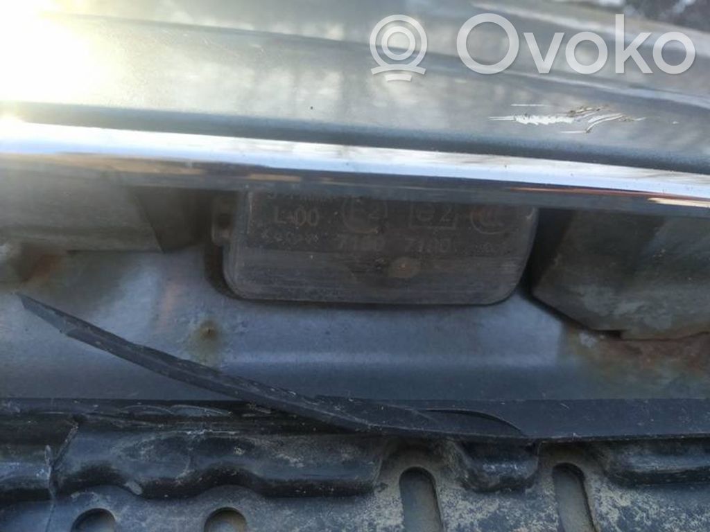 Citroen C5 Éclairage de plaque d'immatriculation