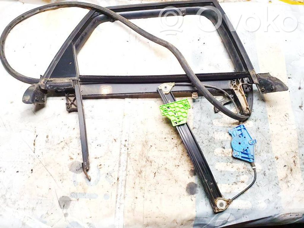 Audi A4 S4 B6 8E 8H Cornice del finestrino/vetro della portiera posteriore 