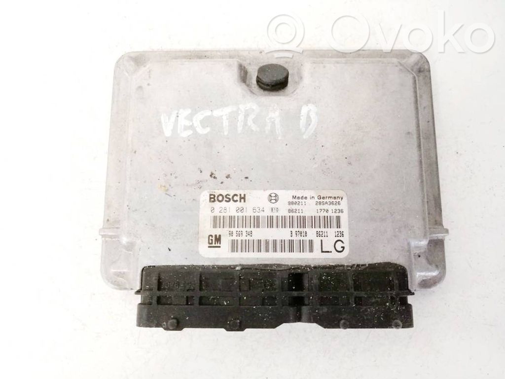 Opel Vectra B Sterownik / Moduł ECU 