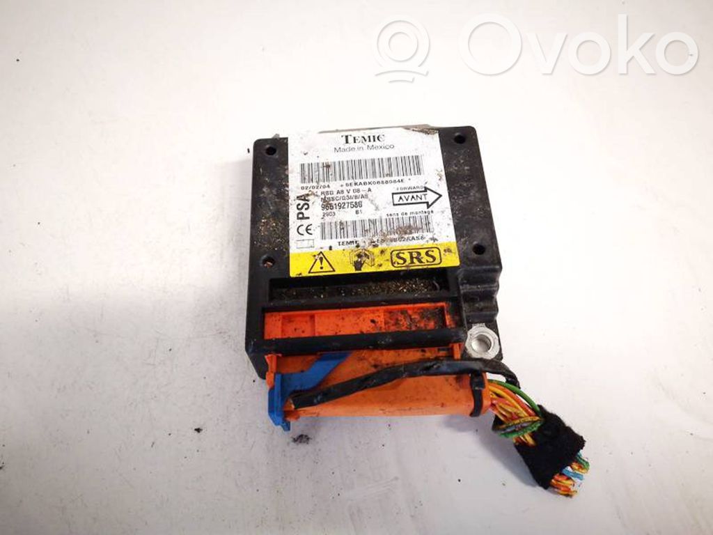 Unidad de control/módulo del Airbag   9651927580,9651927580