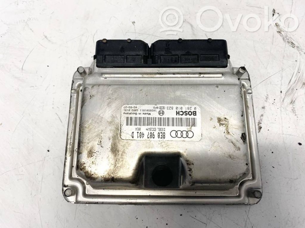 Engine control unit/module   8E0907401D,0281010823,0281010823,8E0907401D