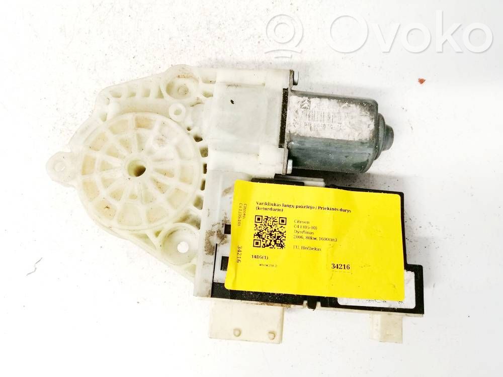 Citroen C4 I Motor macara geam ușă față 