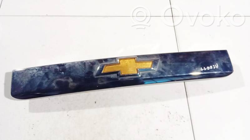 Chevrolet Orlando Éclairage de plaque d'immatriculation 