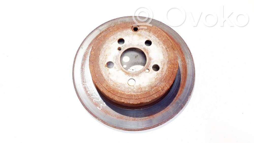 Toyota Avensis T250 Disco del freno posteriore