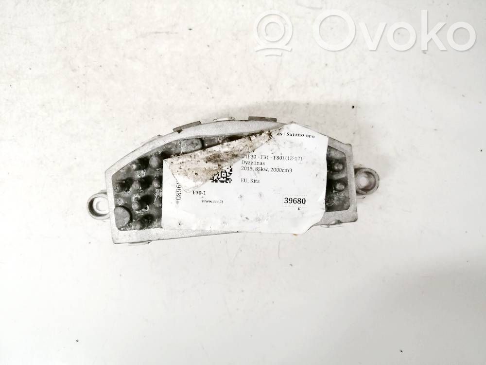BMW 3 F30 F35 F31 Motor aerotermă/rezistor ventilator 