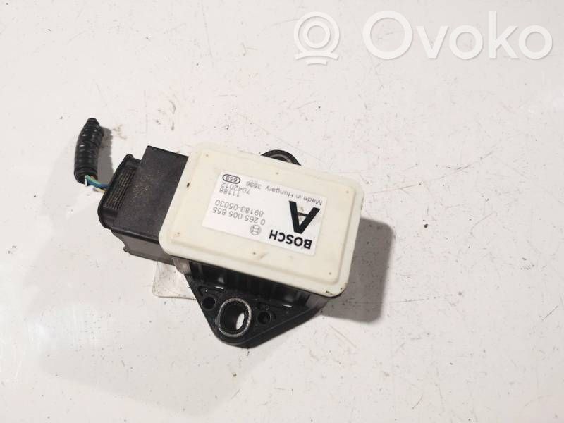 Toyota Avensis T270 Sensore di imbardata accelerazione ESP