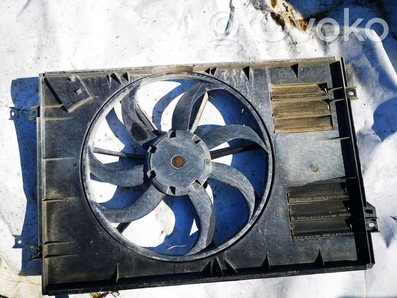 Skoda Yeti (5L) Convogliatore ventilatore raffreddamento del radiatore